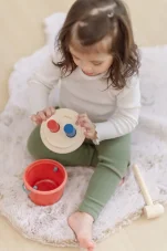 PlanToys Zatloukací box - válečky