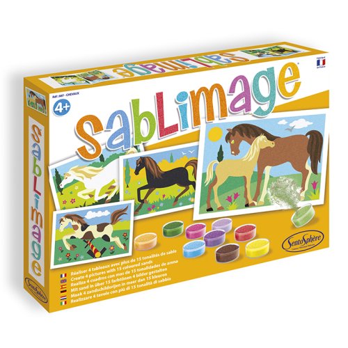 Sablimage: Pískové obrázky - Koně