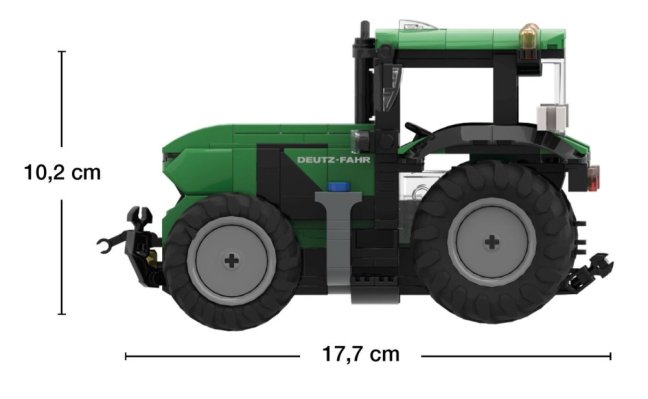 BRIXIES Plus 222.722 DEUTZ-FAHR 6230 TTV - traktor, 382 k