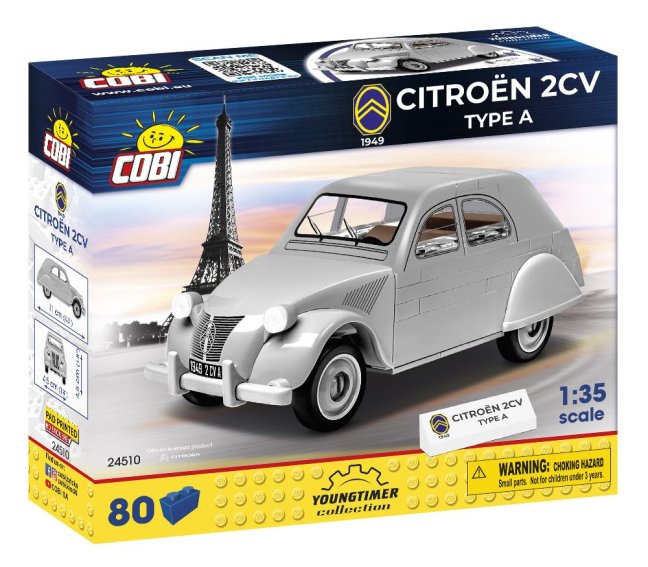 COBI 24510 Citroen 2CV typ A (1949), 1:35, 80 k