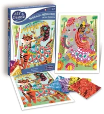 Lesklé barvení - Bollywood