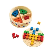 PlanToys Skládání podle předloh v boxu