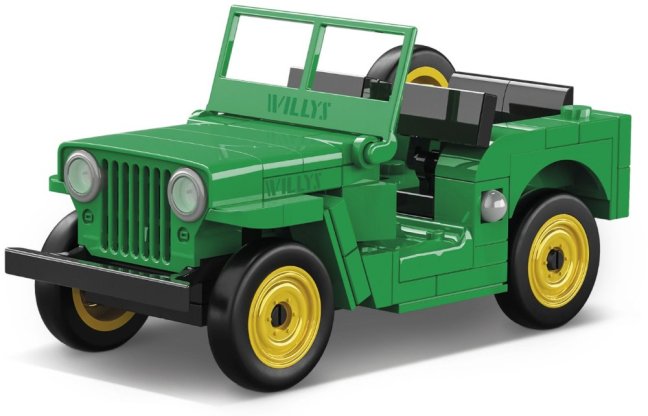 COBI 24517 Jeep Willys CJ-2A, 1:35, 111 k