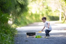 PlanToys Vozík - černý