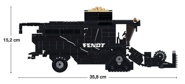 BRIXIES Plus 222.706 Fendt Ideal - kombajn, 1:32, 791 k