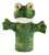 Keel Toys SE3077-8 Keeleco Žába - eko plyšový maňásek na ruku 27 cm