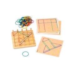 Toys for life - Geoboard destička s předlohami