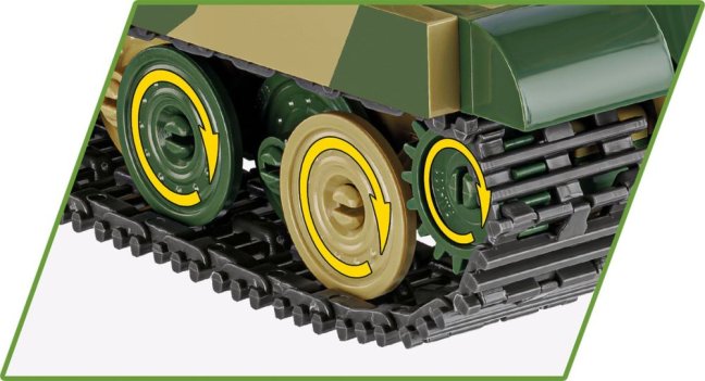 COBI 2733 II WW Panzerjager Tiger Ausf B Jagdstiger, 1:48, 528 k