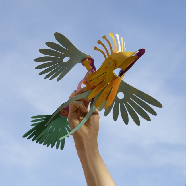 CLIXO Tropical Birds - magnetická stavebnice 22 kusů