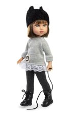 Guca 858 PENELOPE - realistická panenka s celovinylovým tělem - 34 cm