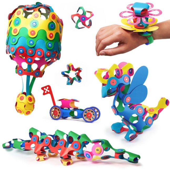 CLIXO Family  - magnetická stavebnice 150 kusů