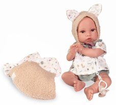 Antonio Juan 33014 ERIKA - realistická panenka miminko s měkkým látkovým tělem - 42 cm