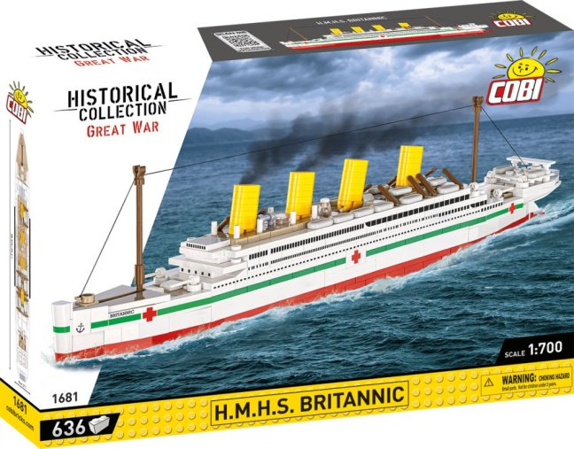COBI 1681 H.M.H.S. Britannic, 1:700, 636 k