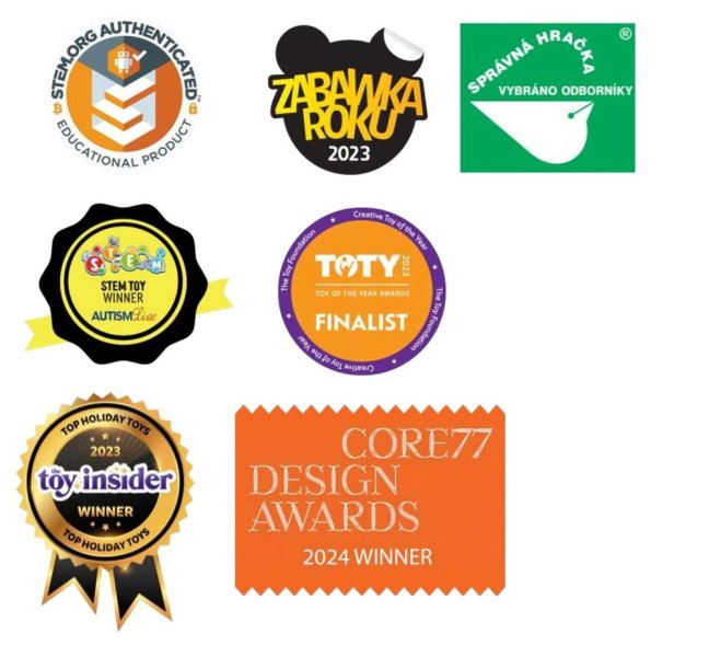 CLIXO Mars Rovers - magnetická stavebnice 30 kusů