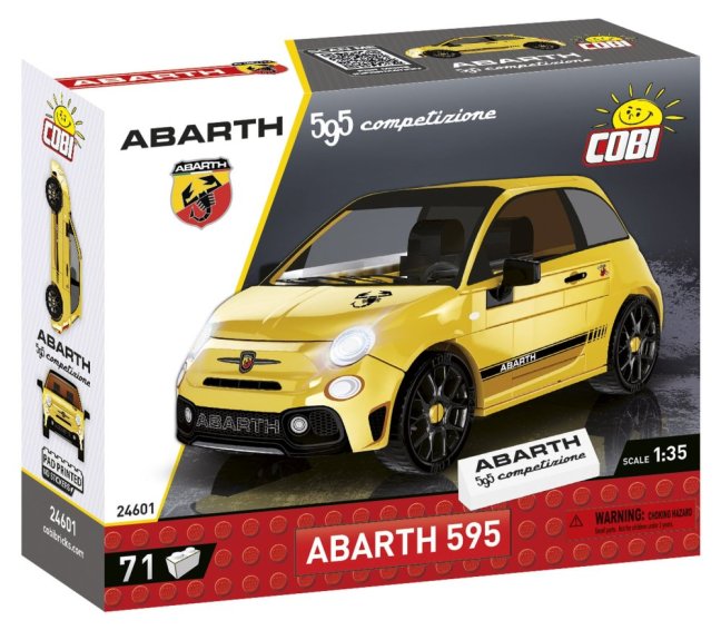 COBI 24601 Abarth 595 competizione, 1:35, 71 k