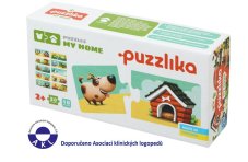 Puzzlika 13074 Můj domov - naučné puzzle 20 dílků