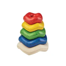 PlanToys Stohování - zvlněné kroužky