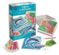 Zdobení šperkovnice - Exotická zvířata