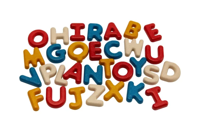 PlanToys Abeceda - velká písmena