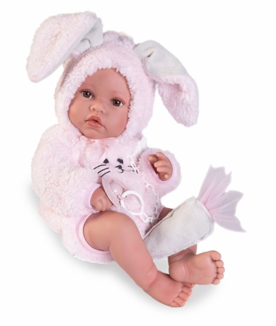 Antonio Juan 50419 ERIKA - realistická panenka miminko s celovinylovým tělem - 42 cm