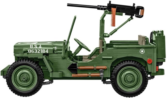 COBI 2805 Willys MB 1:12, 1207 k