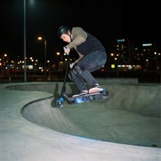 Freestyle koloběžka NILS Extrem HS155 Lion modrá
