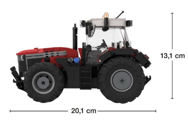 BRIXIES Plus 222.761 Massey Ferguson 9S - traktor, 476 k