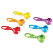 Learning Resources Stlačovací pinzety pro nejmenší, 6 ks