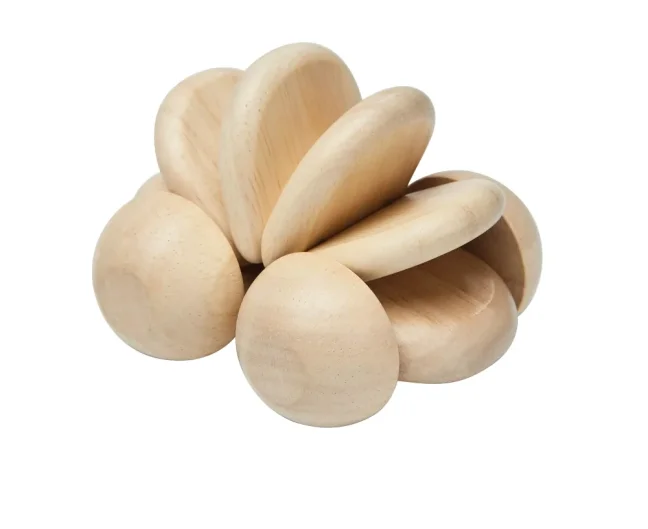 PlanToys Autíčko pro nejmenší - přírodní