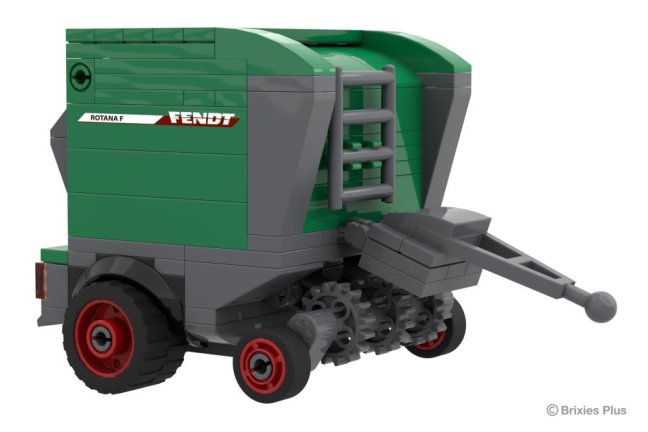 BRIXIES Plus 222.710 Fendt Rotana F - lis na válcové balíky, 1:32, 164 k