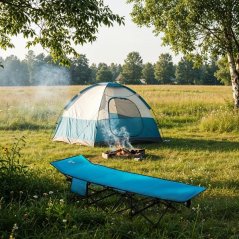 Skládací kempingová postel NILS Camp NC2701 190 cm