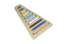 Moyo Montessori Stojánek s korálkovými schody