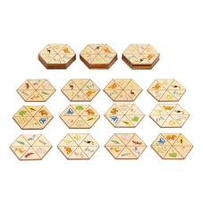 Toys for life - Šestihranné domino příroda