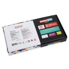 CUBIKA 14873 Pixel I vesmír - dřevěná mozaika 250 kostiček a 7 předloh