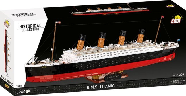 COBI 1686 R.M.S. Titanic, 1:300, 3260 k