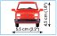 COBI 24531 FIAT 126el, 1:35, 72 k