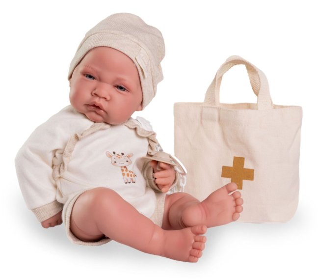 Antonio Juan 50424 LUI - realistická panenka miminko s celovinylovým tělem - 42 cm