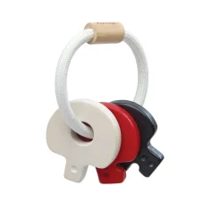 PlanToys Kontrastní chrastítko s klíči