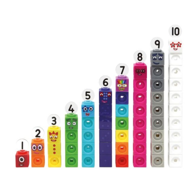 Learning Resources Matematické kostky 1-10, sada aktivit