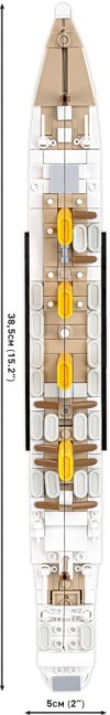 COBI 1681 H.M.H.S. Britannic, 1:700, 636 k