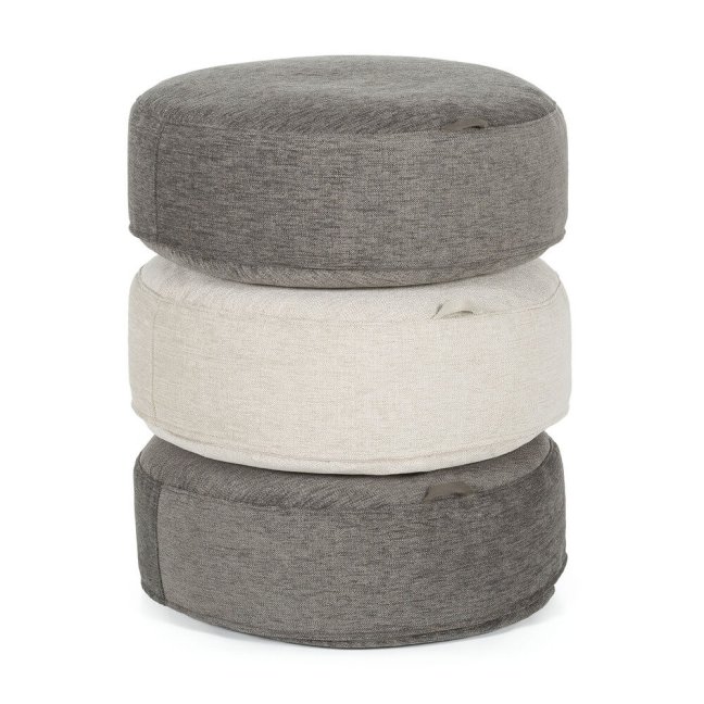 Dvouvrstvý sedací Triburet LUX šedý - Barva: šedá ocelová