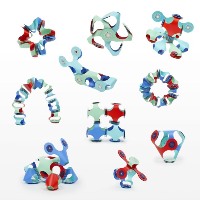 CLIXO Tiny & Mighty Marine - magnetická stavebnice 9 kusů