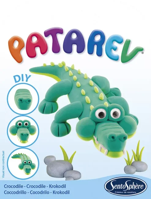 Sentosphere Modelína Patarev do kapsy - Krokodýl