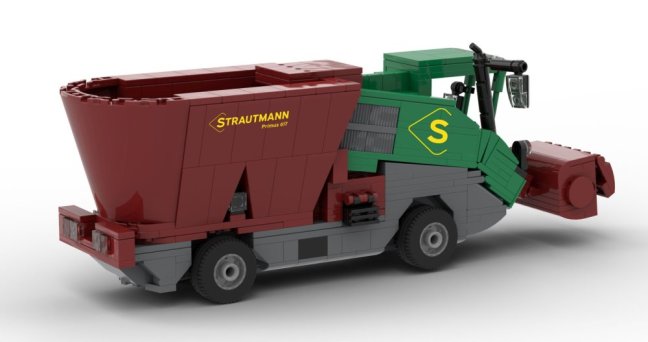 BRIXIES Plus 222.791 Strautmann Primus 617 - míchací krmný vůz, 483 k