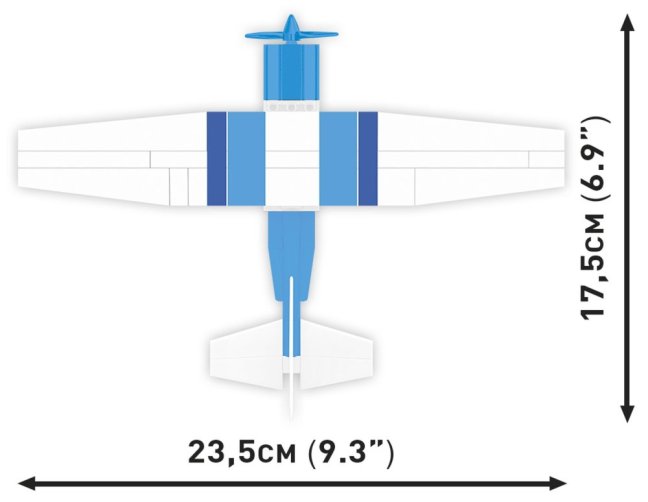 COBI 26622 Cessna 172 Skyhawk, 1:48, 162 k