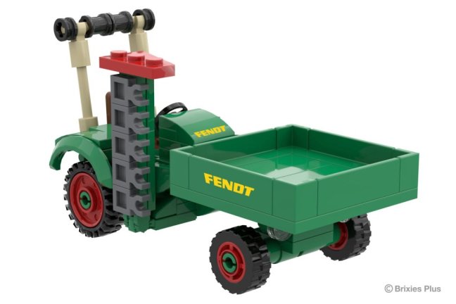 BRIXIES Plus 222.705 Fendt GT Classic Club Collection - historický traktor s příslušenstvím, 1:32, 169 k