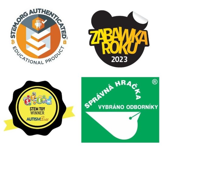 CLIXO Window - magnetická stavebnice 24 kusů