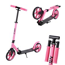 Skládací koloběžka NILS Extreme HM2009 růžová