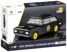 COBI 24597 Opel Rekord C Schwartze Witwe, 1:35, 138 k