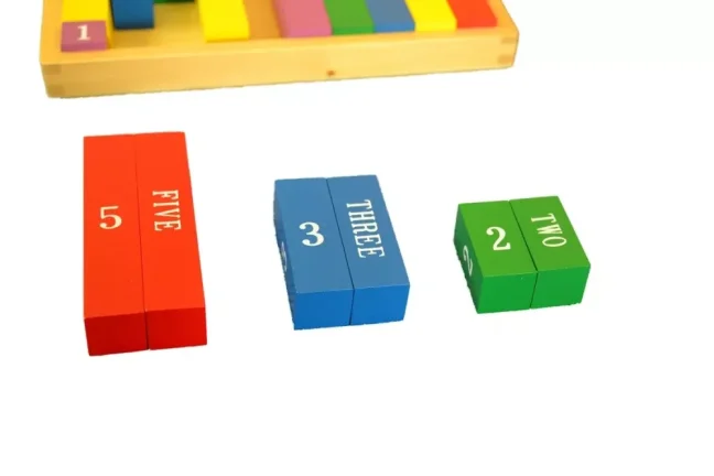 Barevné počítací špalíčky